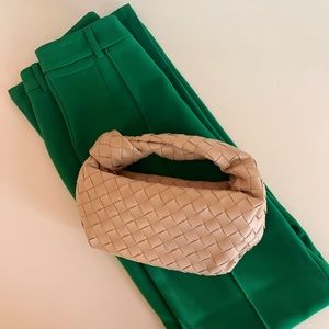 ✨NWOT✨ Bottega Vibes ✨luxury inspired slacks and bag combo✨